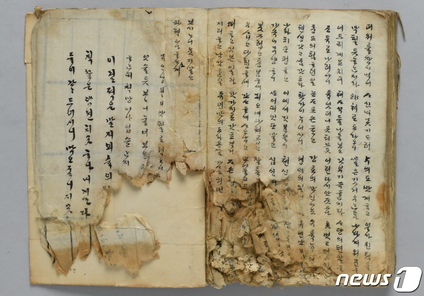 본문 이미지 - 일동장유가 복원 전. (행정안전부 제공). @News1