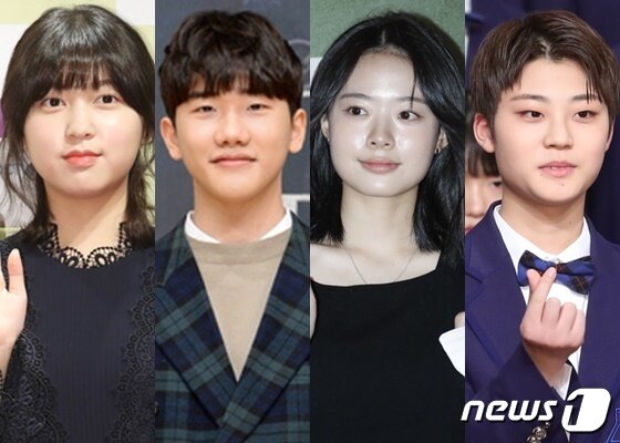 본문 이미지 - (왼쪽부터) 안서현, 안지호, 이재인, 이유진 ⓒ 뉴스1