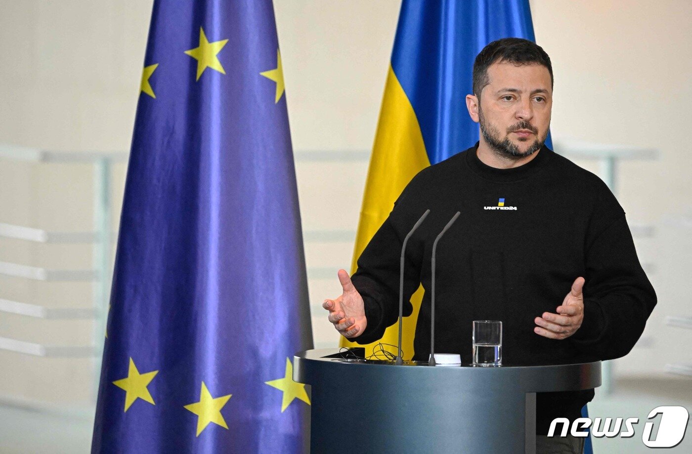 본문 이미지 - 볼로디미르 젤렌스키 우크라이나 대통령. ⓒ AFP=뉴스1