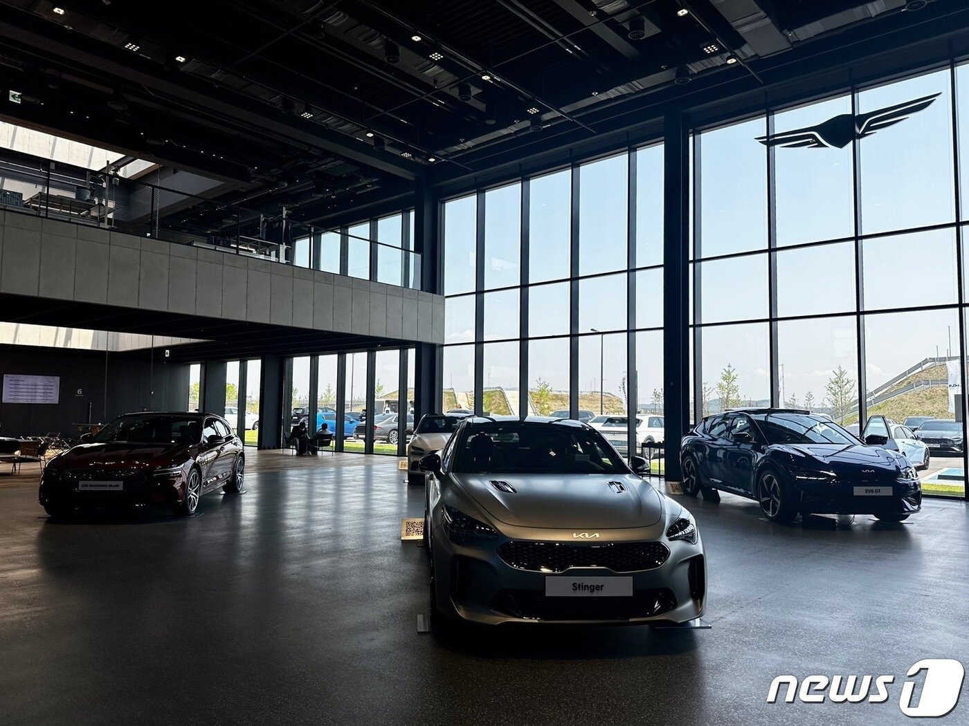본문 이미지 - HMG 드라이빙 익스피리언스 센터 실내.ⓒ 뉴스1 이동희 기자 