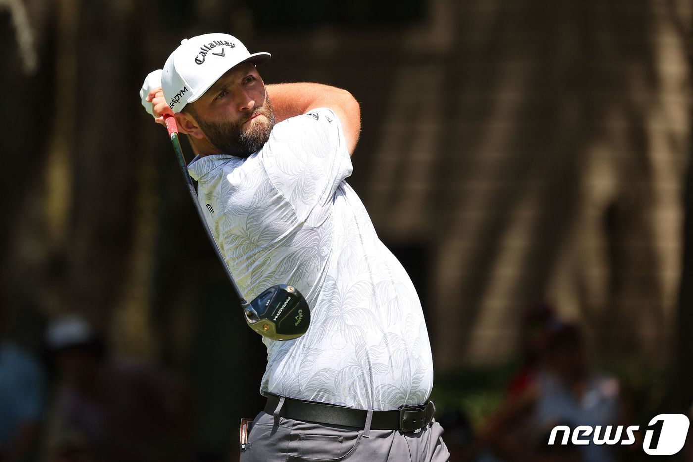 본문 이미지 - 지난해 LIV 골프 상금왕 욘 람(스페인). ⓒ AFP=뉴스1