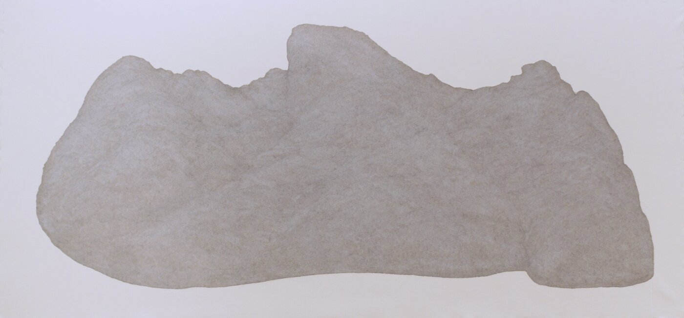 본문 이미지 -  Kim Hong Joo, 산, 2010, Acrylic on canvas, 160 x 300 cm (조현화랑 제공)