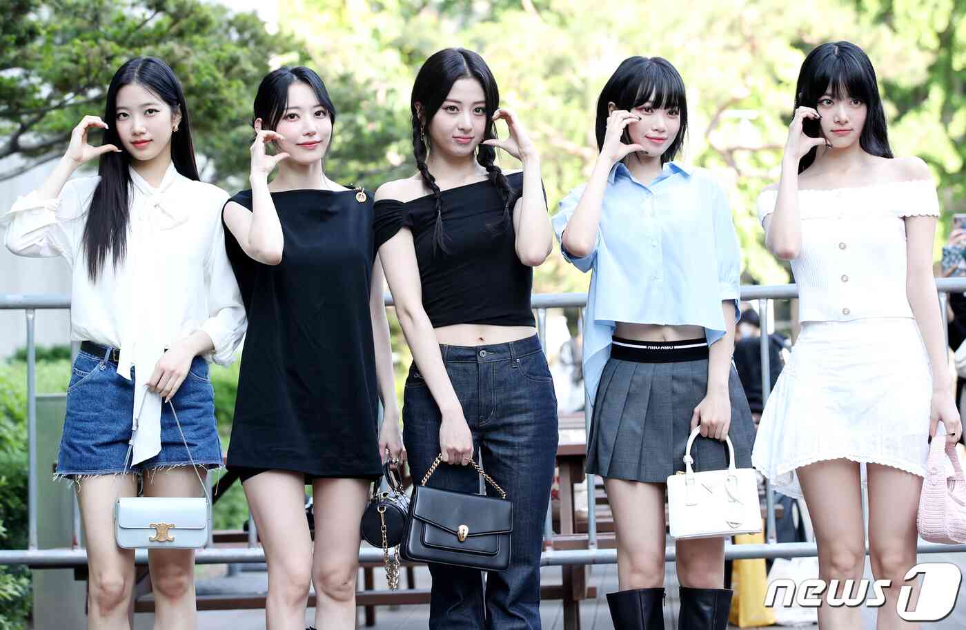 그룹 르세라핌  © News1 권현진 기자