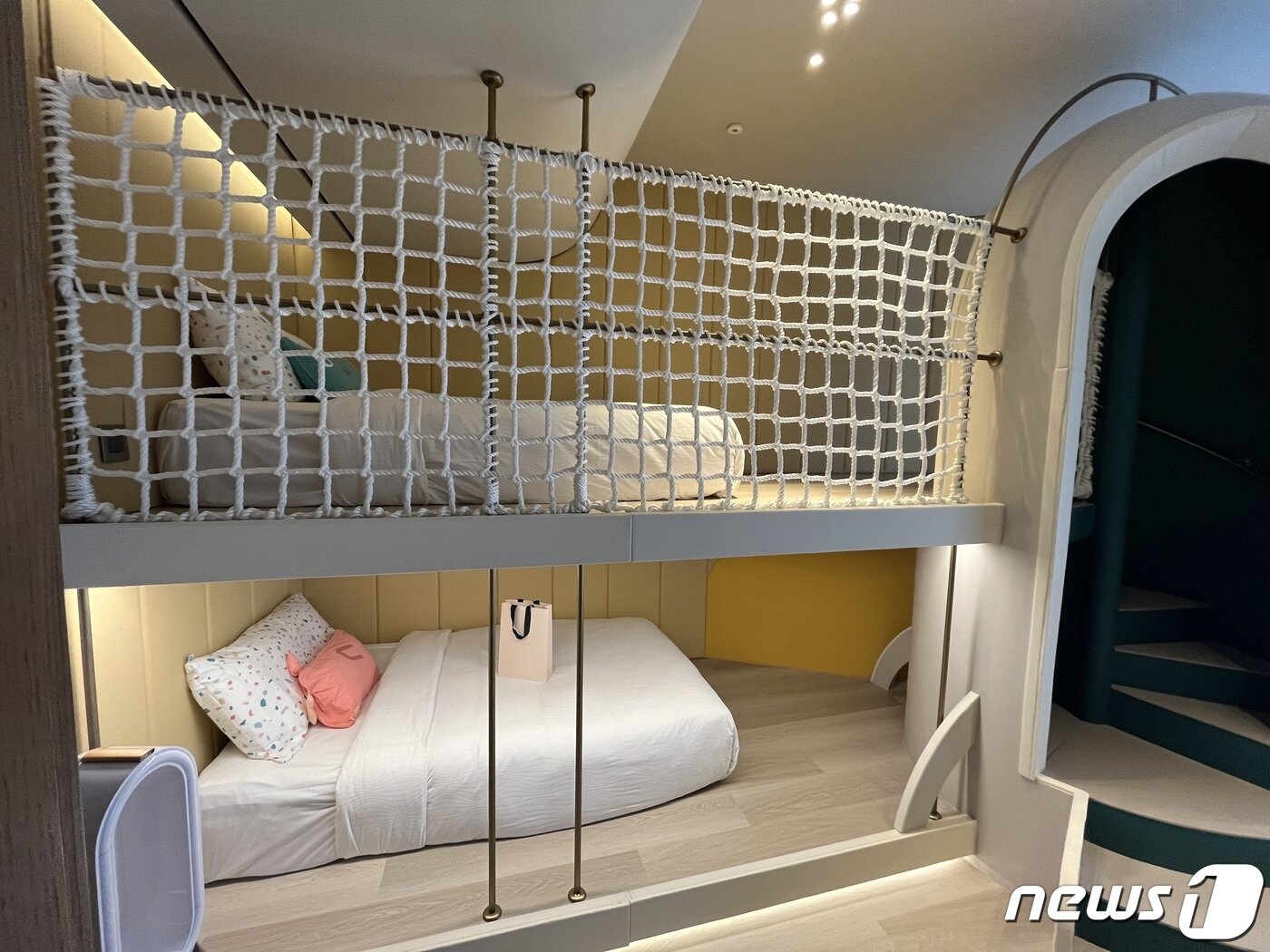 본문 이미지 - '더 스위트'에는 키즈 전용 침실이 있다. ⓒ 뉴스1 신민경 기자