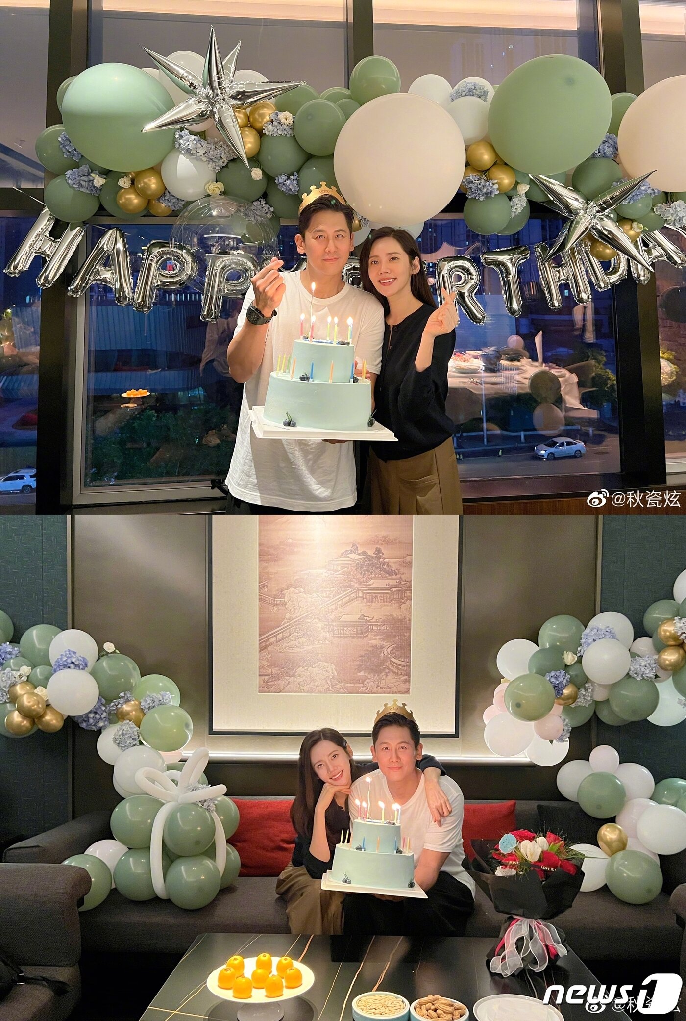 본문 이미지 - (추자현 웨이보 갈무리)