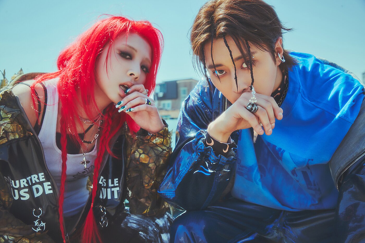 본문 이미지 - 혼성그룹 카드 멤버 전지우(왼쪽), 제이셉/ 사진제공=DSP미디어