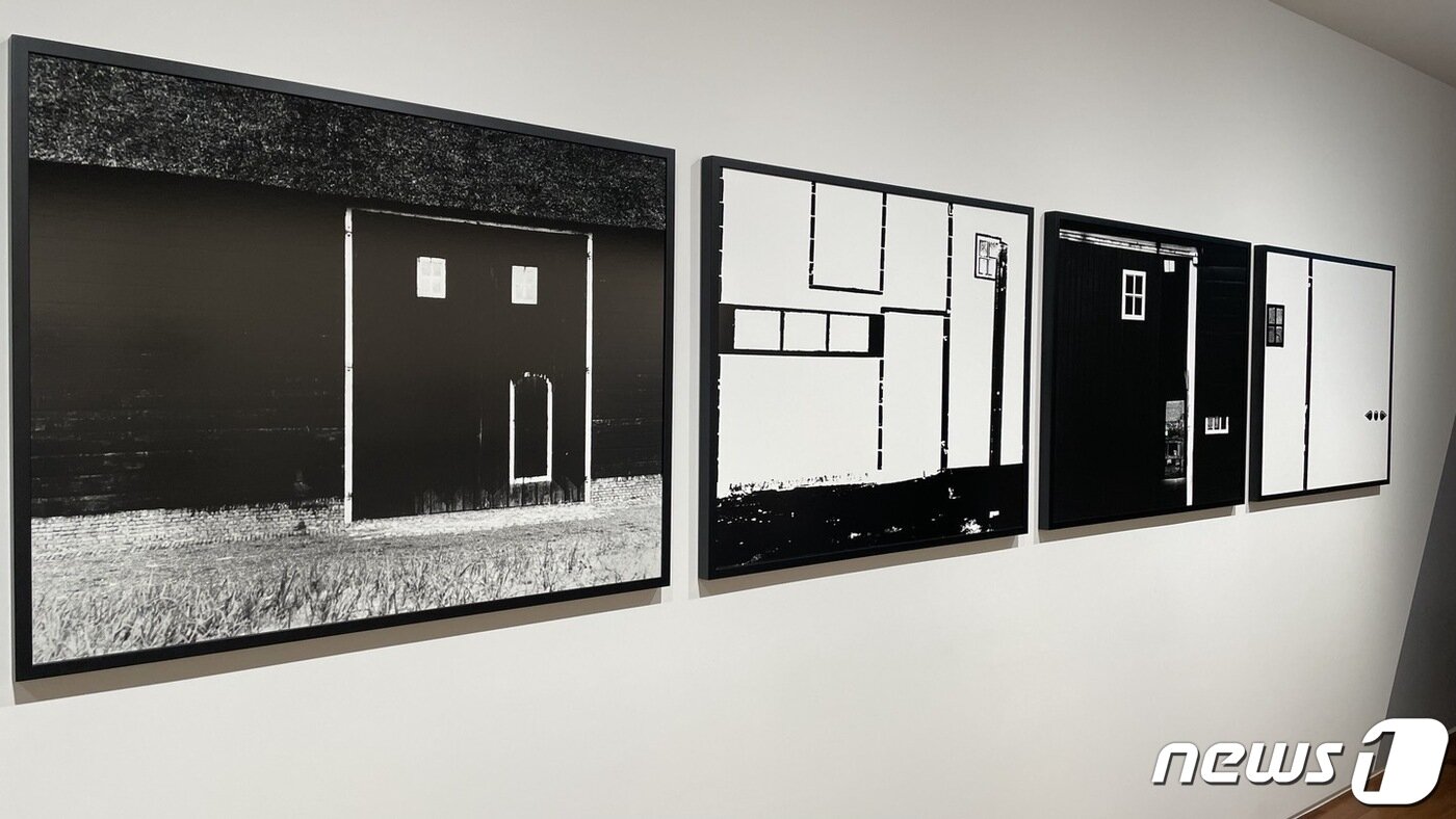 본문 이미지 -  윌리엄 클라인의 사진전이 24일부터 9월17일까지 서울 종로구 뮤지엄한미에서 열린다. 2023.5.23/뉴스1 ⓒ 뉴스1 김일창 기자