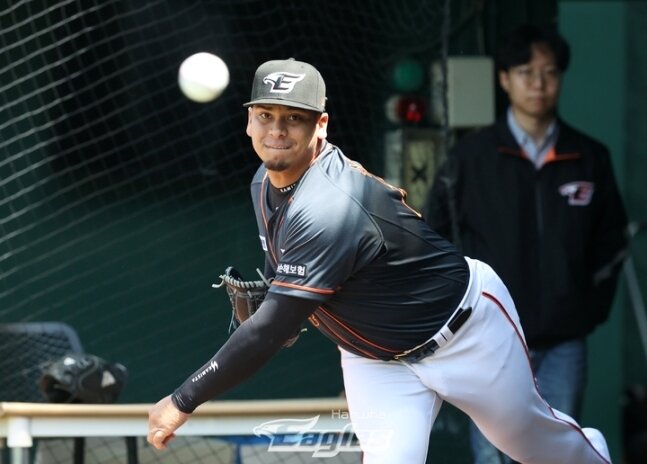 본문 이미지 - 한화 산체스.(한화 이글스 제공)