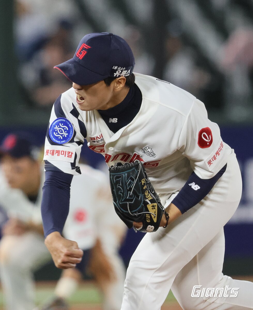 본문 이미지 - 롯데 자이언츠 투수 구승민.(롯데 자이언츠 제공)
