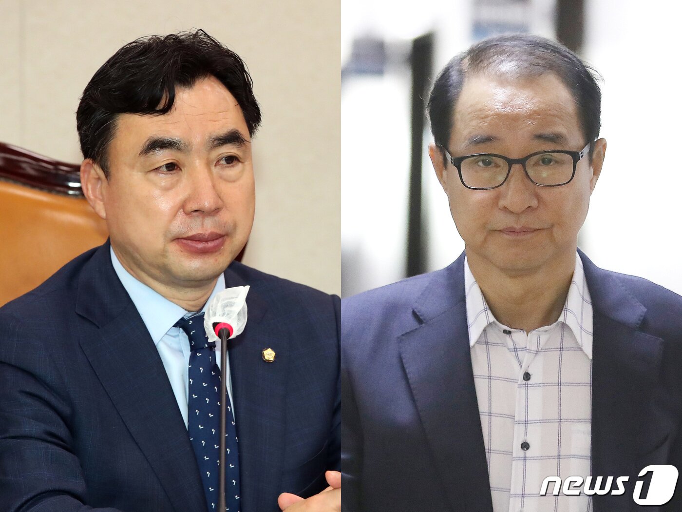 본문 이미지 - 윤관석·이성만 무소속 국회의원. 2023.5.24/뉴스1 ⓒ News1 임세영 기자