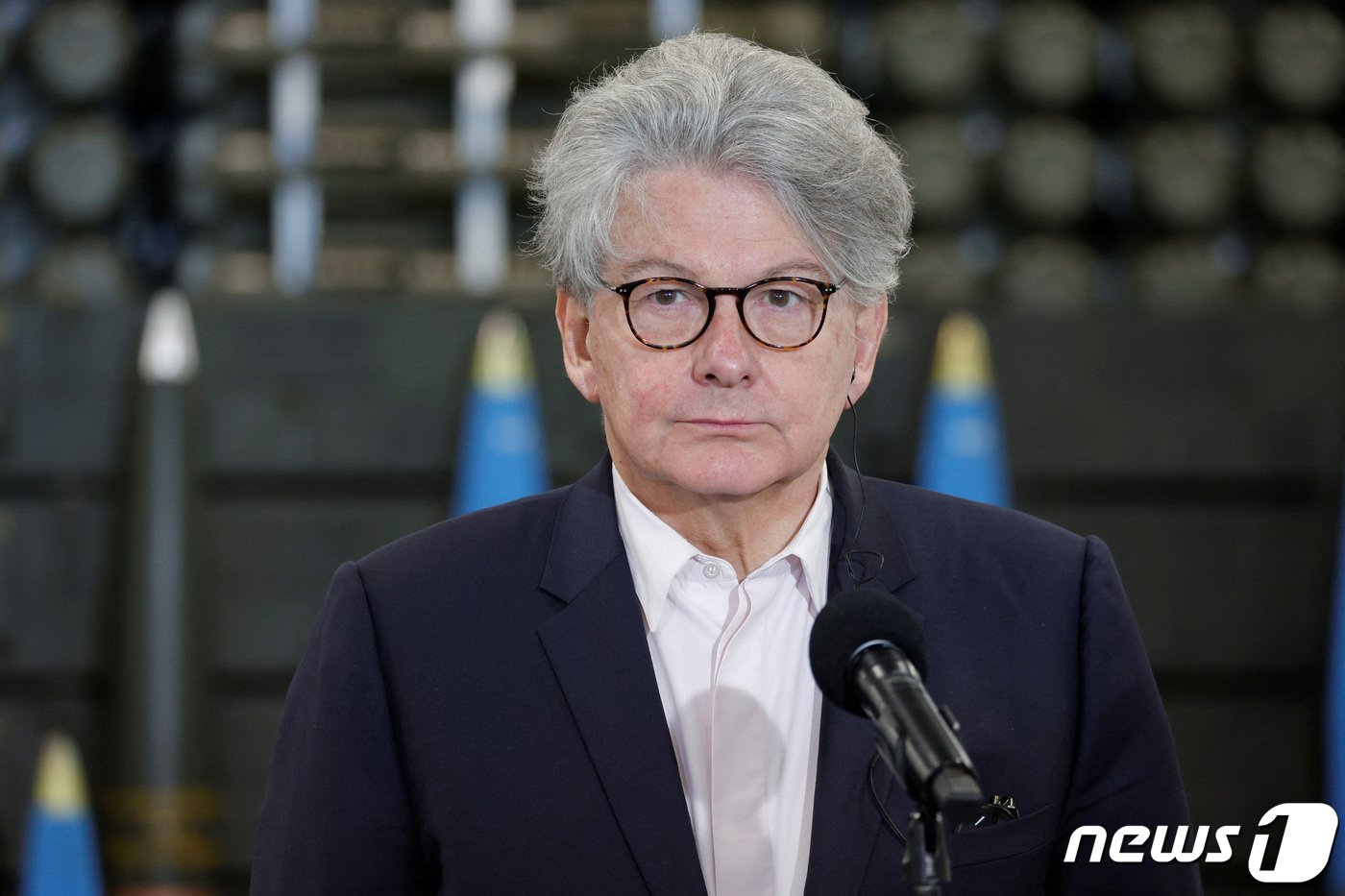 본문 이미지 - 티에리 브레튼 유럽연합(EU) 내부시장 담당 집행위원 ⓒ 로이터=뉴스1 ⓒ News1 김성식 기자