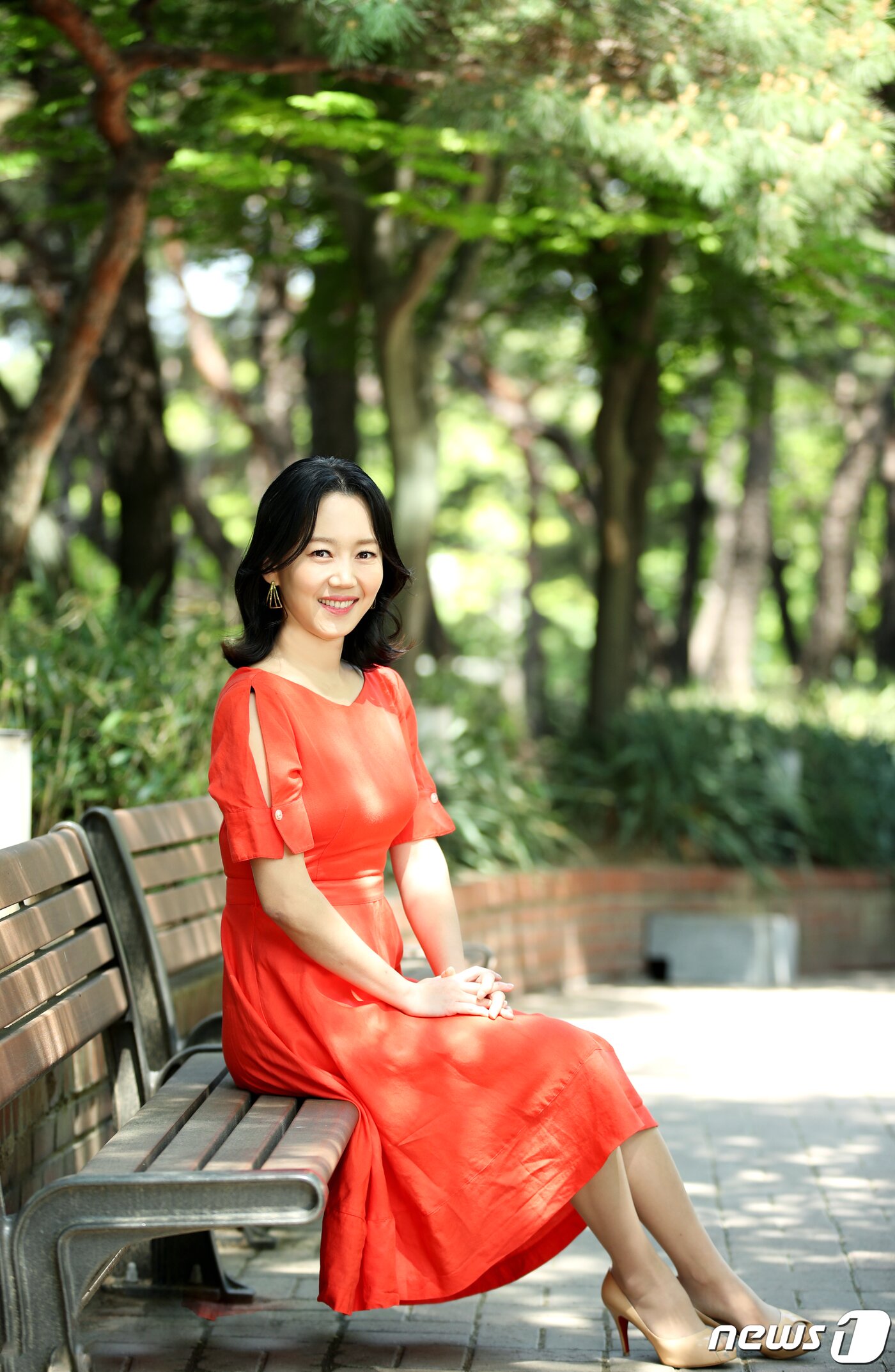 본문 이미지 - 엄지인 아나운서 ⓒ News1 권현진 기자