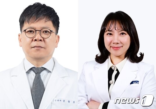 본문 이미지 - 윤창호 분당서울대학교병원 신경과 교수와 윤지은 순천향대 부천병원 신경과 교수(분당서울대학교병원 및 순천향대 부천병원 제공)