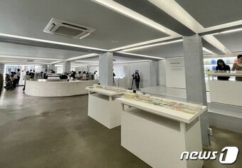 본문 이미지 - 삼화페인트 마이 아우라 팝업 내부 모습 ⓒ News1 이민주 기자