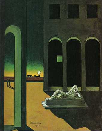 본문 이미지 - 키리코, Piazza d'Italia (Legion of Honor museum 소장)