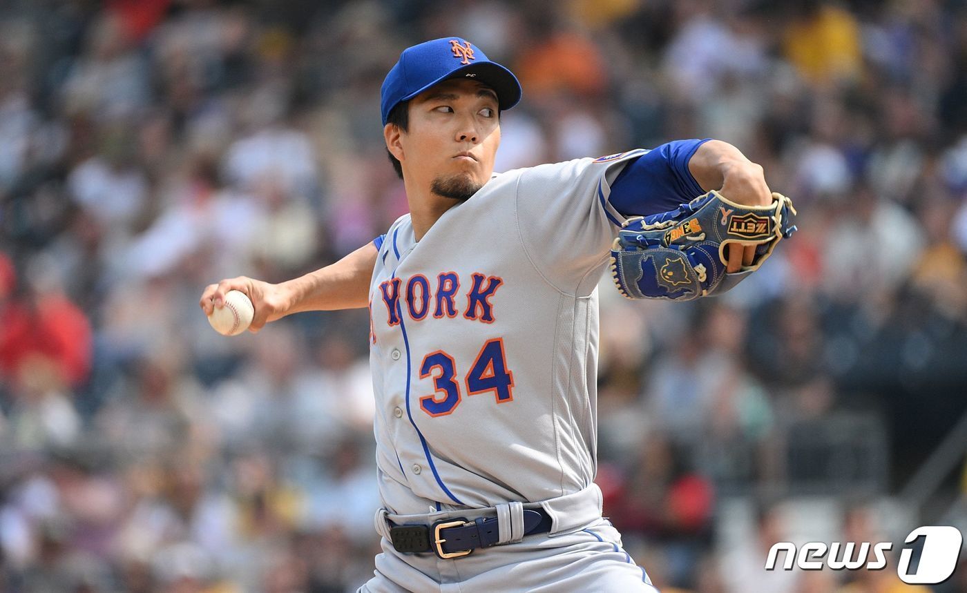 본문 이미지 - 뉴욕 메츠 센가 코다이. ⓒ AFP=뉴스1