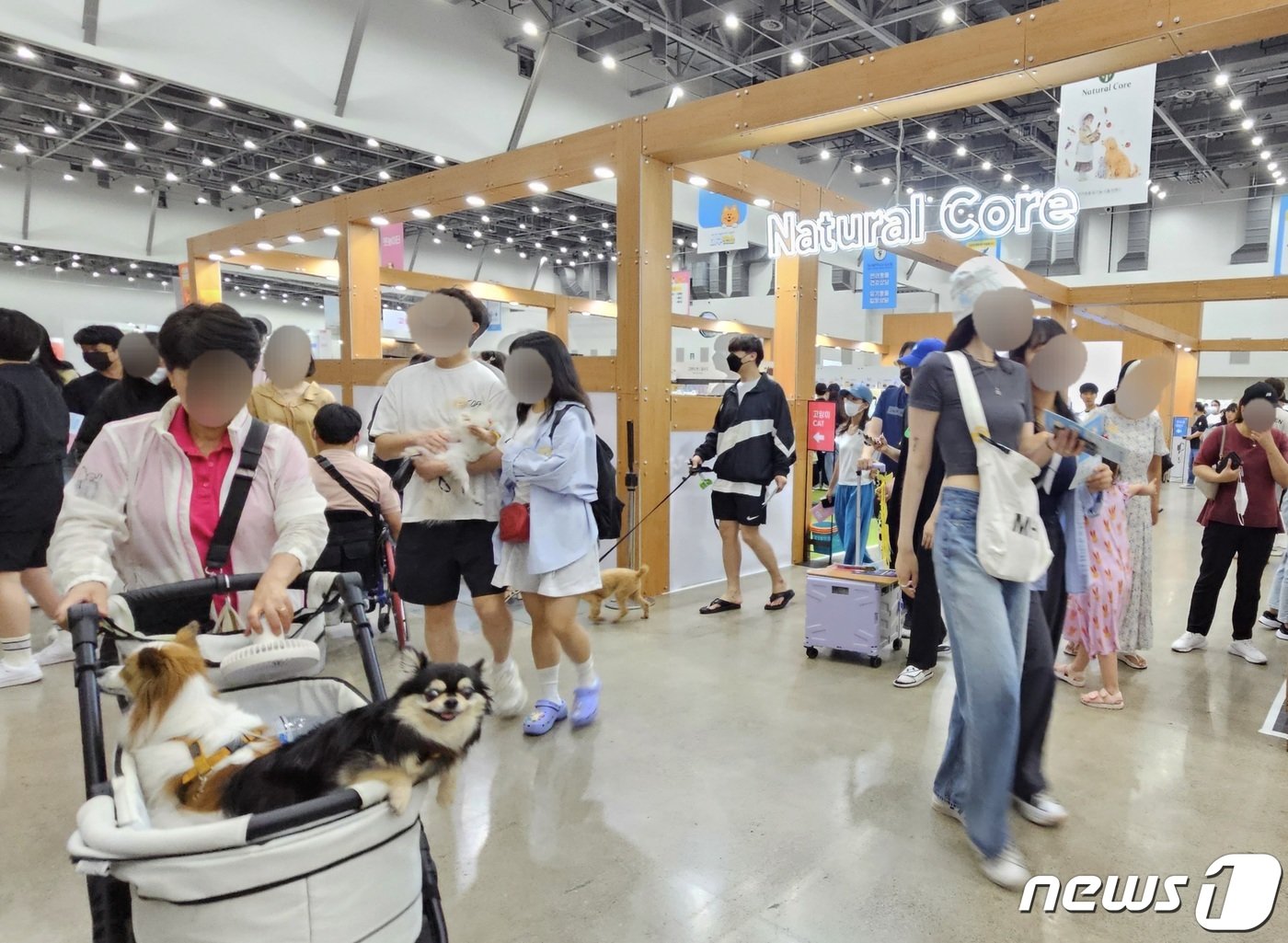 본문 이미지 - 반려동물 산업 전시회 '제20회 대구펫쇼'가 11일 대구 엑스포에서 진행됐다. ⓒ 뉴스1 최서윤 기자