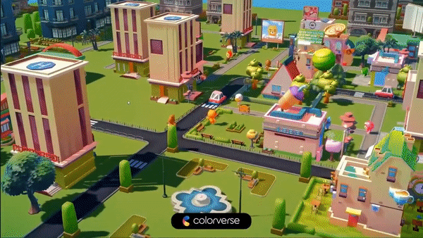본문 이미지 - 카카오가 지난해 준비 중이라고 밝혔던 메타버스 플랫폼 '컬러버스'(유튜브 갈무리)