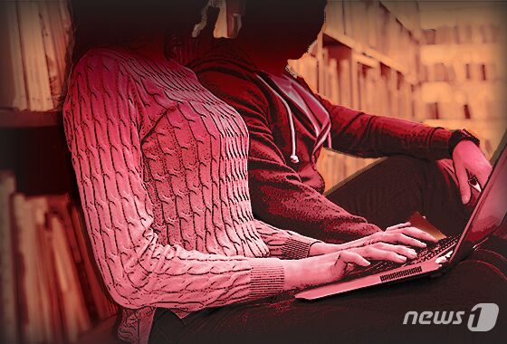 "뽀뽀 30번, 가슴 만지작" 무인카페서 3시간 넘게 '그짓' 학생 커플