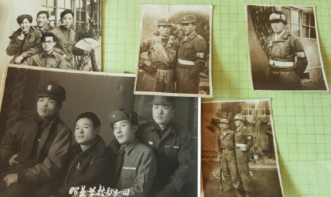 본문 이미지 - 4대가 병역 의무를 이행한 고(故) 노홍익씨 가문의 2대 노병씨 군 복무 시절 모습 사진. (병무청 제공)