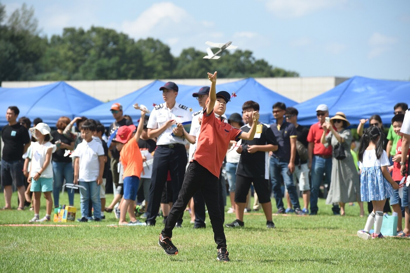본문 이미지 - 2018년 스페이스 챌린지 본선 대회. (공군 제공)