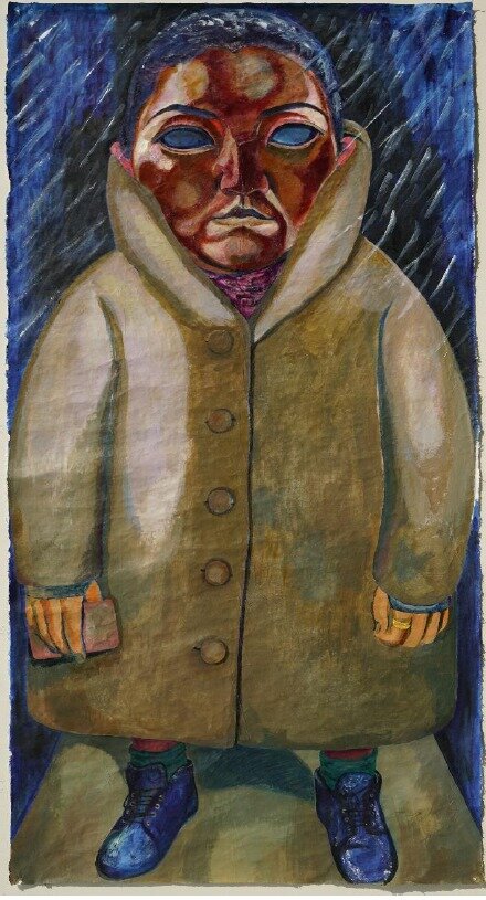 본문 이미지 -  이은경, Grand street station 1210, 2019, 한지에 아크릴, 140x70cm &#40;페이토갤러리 제공&#41;