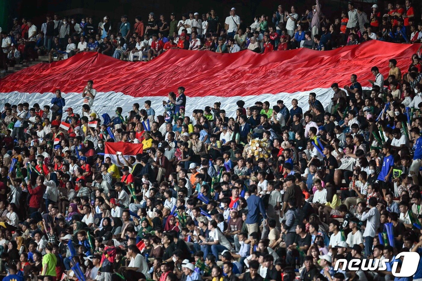 본문 이미지 - 인도네시아 축구 팬들 ⓒ AFP=뉴스1