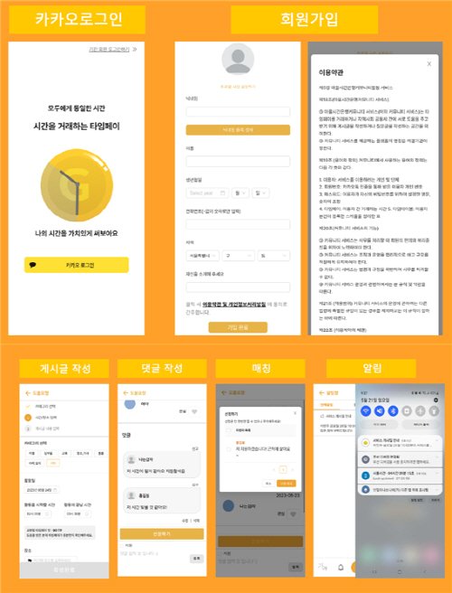 본문 이미지 - 마을시간은행 시스템, 사진제공=국민대
