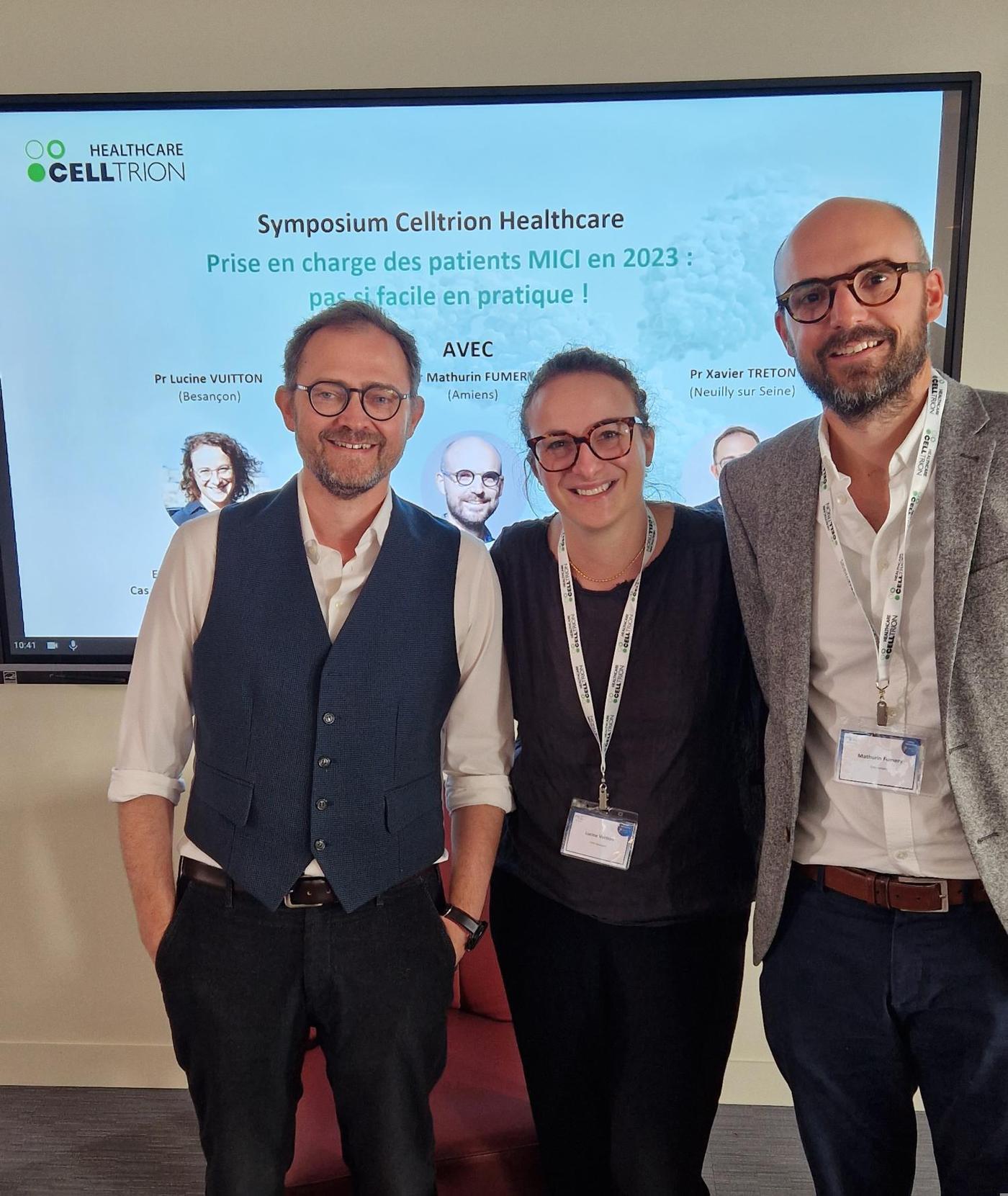 본문 이미지 - (왼쪽부터) 연구 결과를 발표한 자비에 트레통 하트만병원 교수, 루신 뷔통 브장송대학병원 교수, 마튜랭 퓨머리 아미앵대학병원 교수ⓒ 뉴스1 