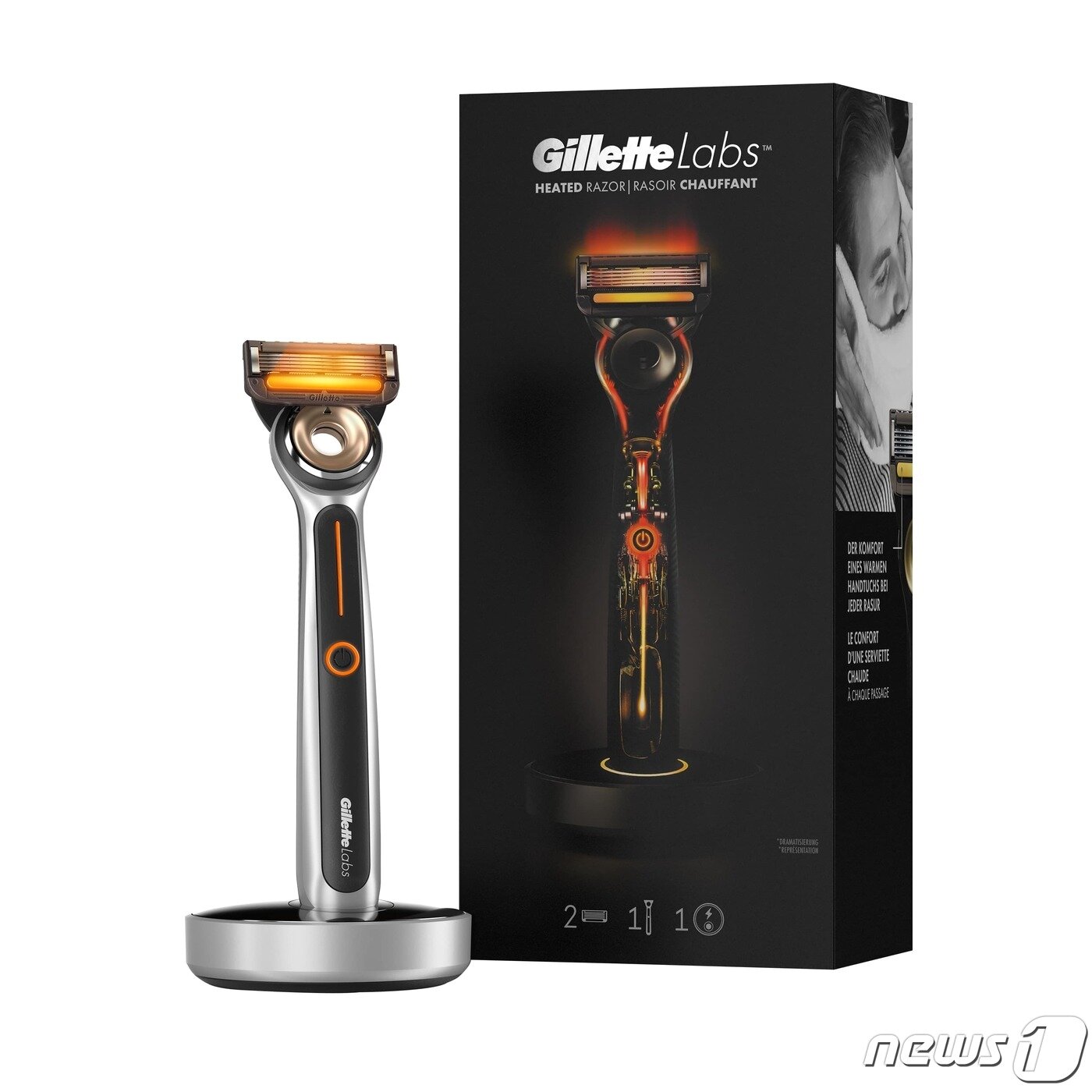 본문 이미지 - <em>질레트랩스 히티드 레이저</em>(질레트제공)