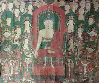 본문 이미지 -  기장 고불사 영산회상도. (문화재청 제공)