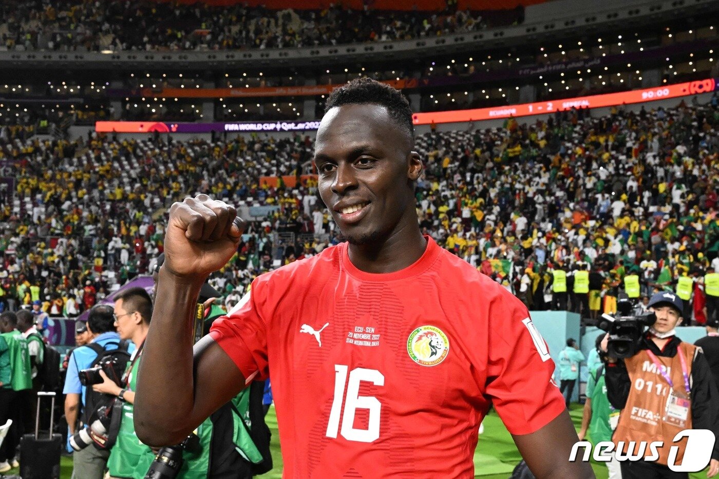 본문 이미지 - 세네갈 골키퍼 멘디. ⓒ AFP=뉴스1