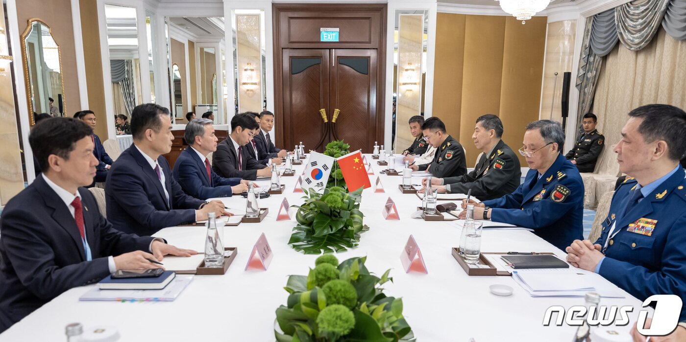 본문 이미지 - 한중 국방장관회담. (공동취재) 2023.6.3/뉴스1 ⓒ News1 박지혜 기자