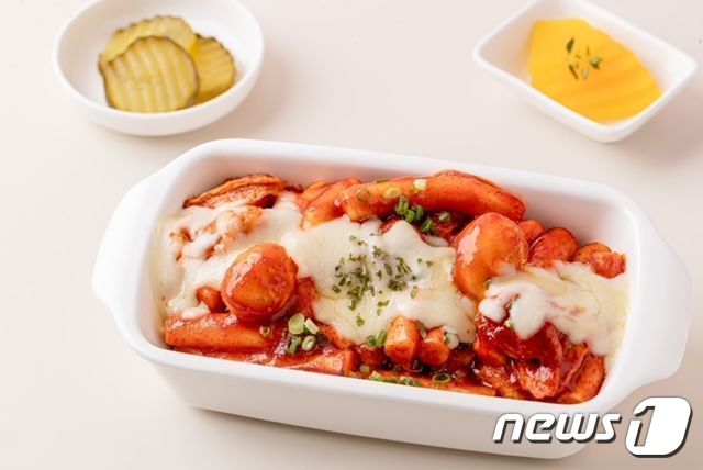 치즈 떡볶이.&#40;에어부산 제공&#41;