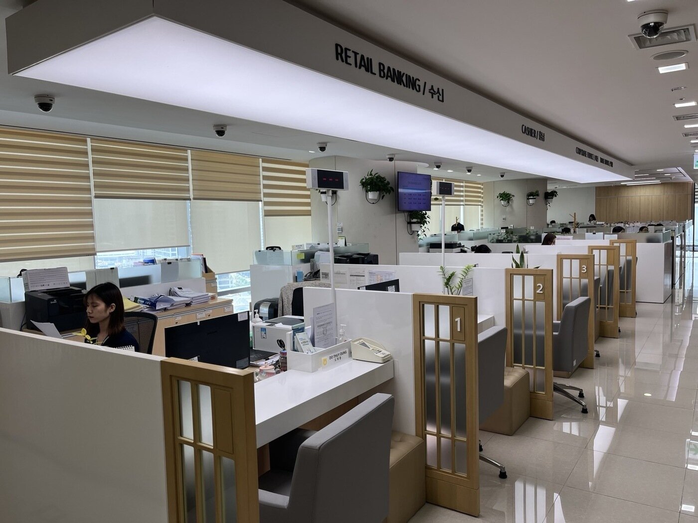 본문 이미지 - 농협은행 베트남 하노이지점 영업점 전경./뉴스1 ⓒ News1 신병남 기자