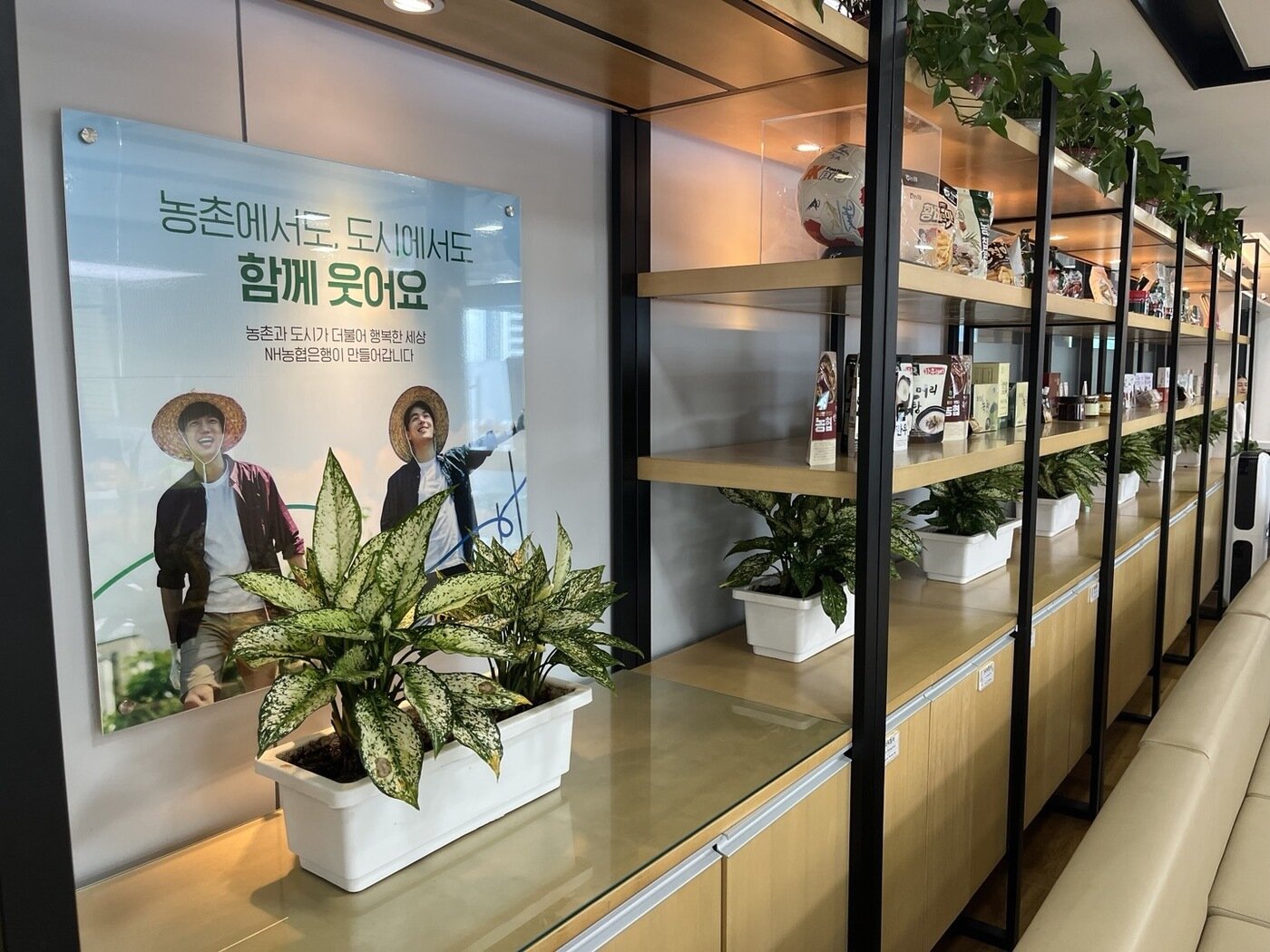 본문 이미지 - 농협은행 베트남 하노이지점 내부 전경. /뉴스1 ⓒ News1 신병남 기자