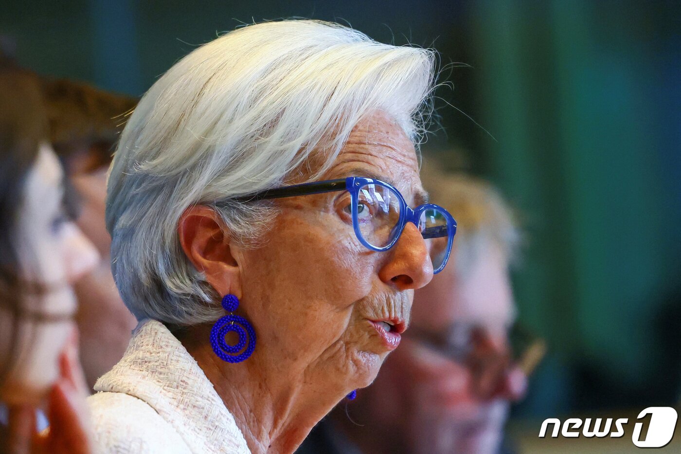 본문 이미지 - 크리스틴 라가르드 유럽 중앙은행(ECB) 총재 ⓒ 로이터=뉴스1 