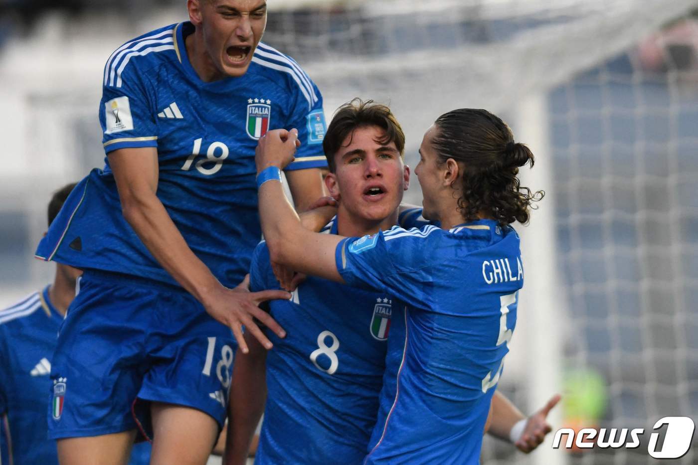 본문 이미지 - 한국과 맞대결을 벌이는 이탈리아. ⓒ AFP=뉴스1