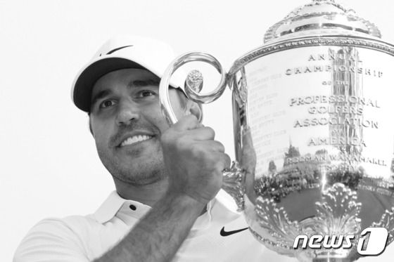 PGA 챔피언십에서 우승한 브룩스 켑카(미국). © AFP=뉴스1