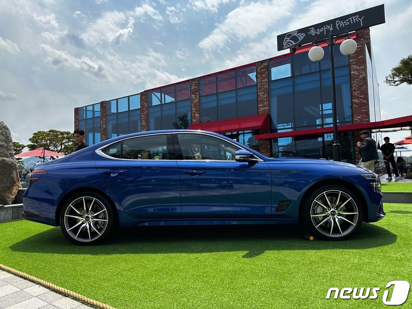 본문 이미지 -  제네시스 G70.ⓒ 뉴스1 이동희 기자.