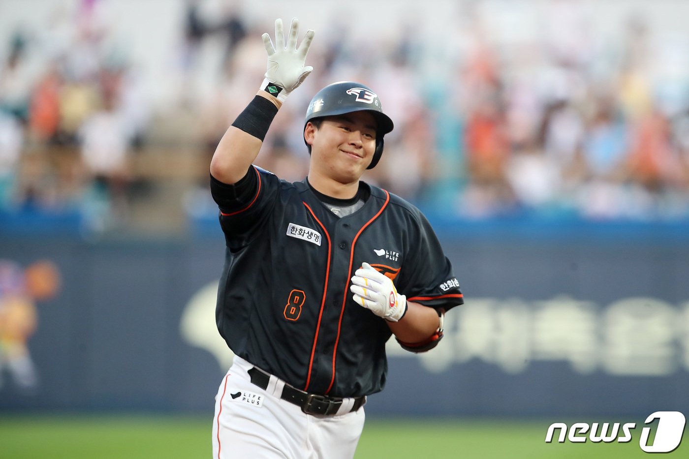 본문 이미지 - 한화 이글스 노시환. 2023.7.1/뉴스1 ⓒ News1 공정식 기자