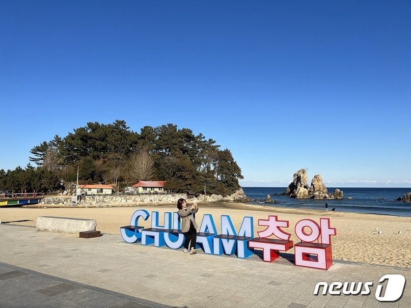 동해 추암해변.&#40;동해시 제공&#41; 2023.7.10/뉴스1 ⓒ News1 윤왕근 기자