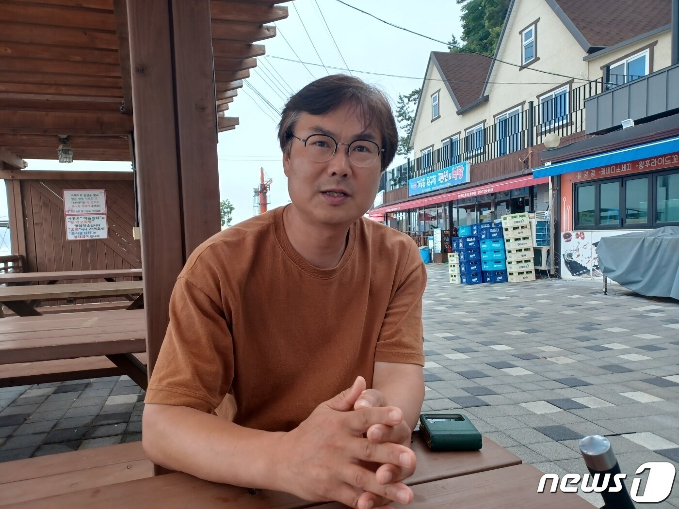 본문 이미지 - 강진 도암면 신기리 가우마을의 김성현 이장. ⓒ News1