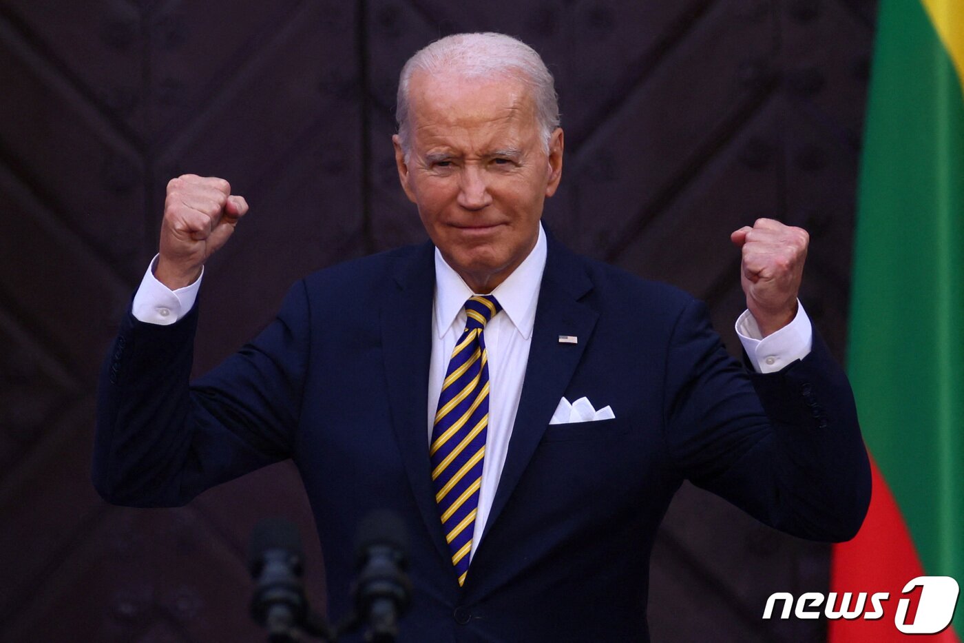 본문 이미지 - 조 바이든 미국 대통령. 2023.7.13 ⓒ 로이터=뉴스1 ⓒ News1 우동명 기자