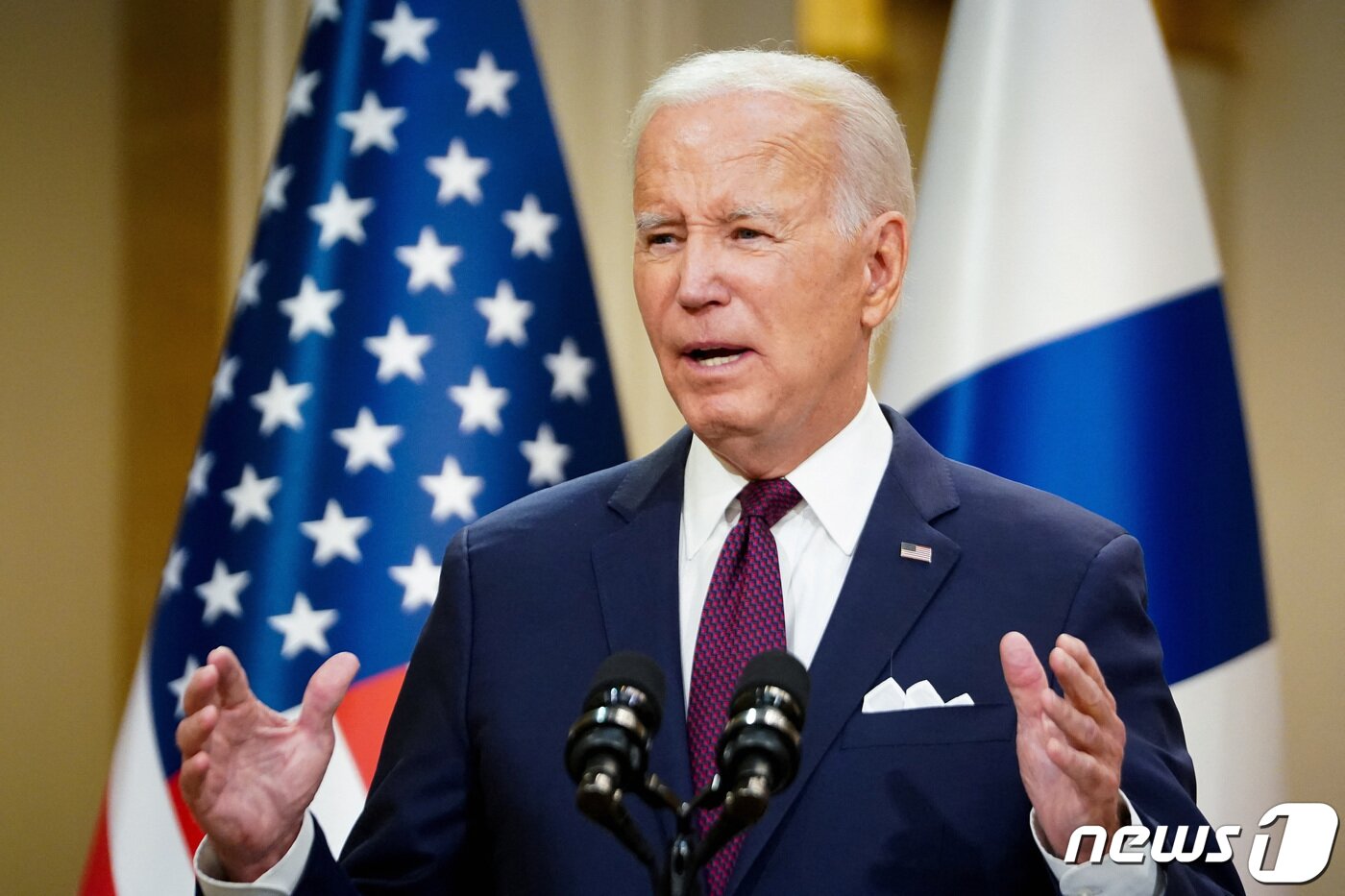 본문 이미지 - 조 바이든 미 대통령. 2023.07.14. ⓒ 로이터=뉴스1 ⓒ News1 정윤영 기자