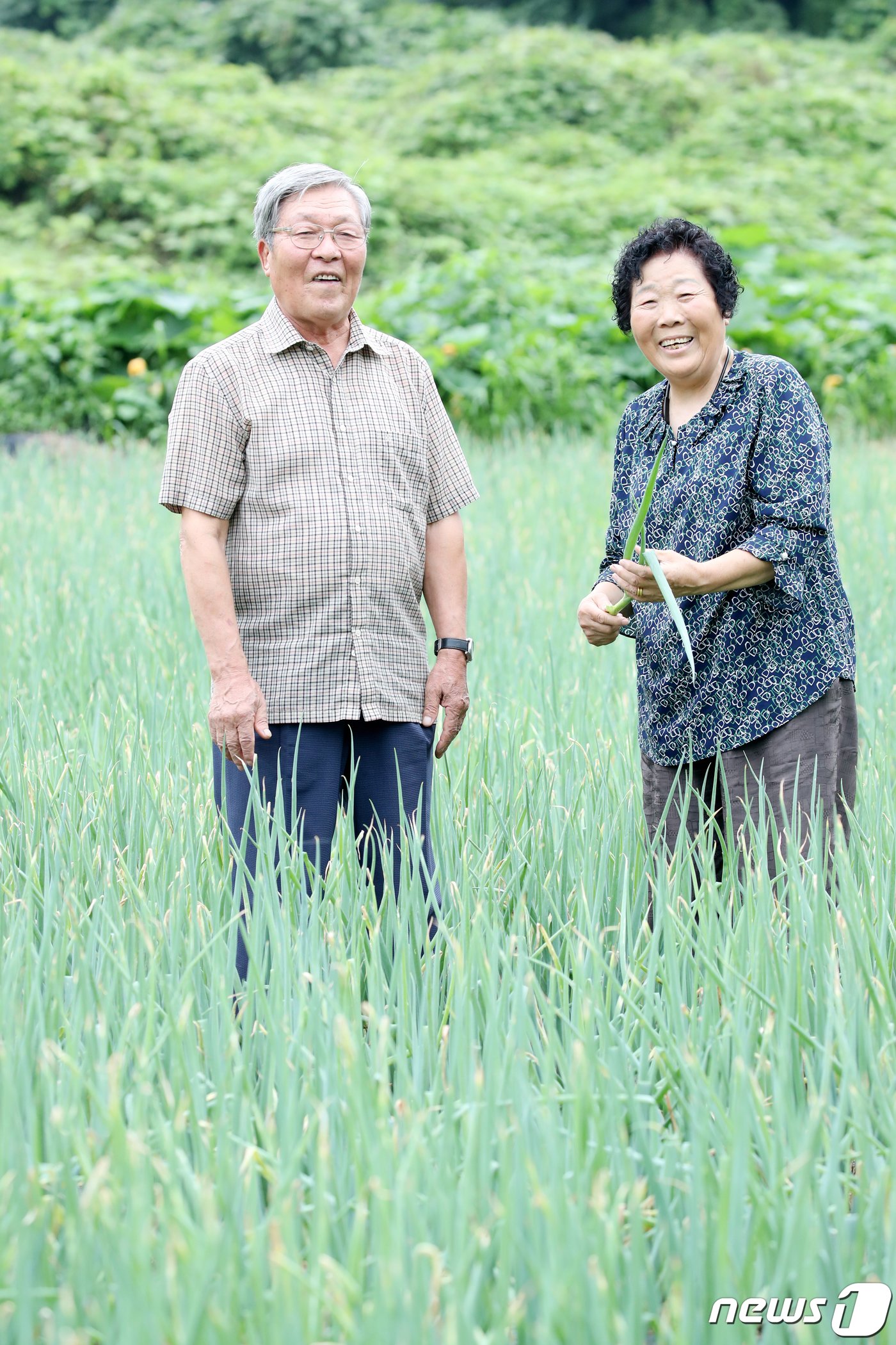 광고 촬영에서 개사곡 맥도날도 &#39;잘했군 잘했어&#39;를 이틀동안 부르면서 촬영한 손요섭 &#40;80&#41;, 임계순&#40;77&#41;씨 부부 ⓒ News1 김태성 기자