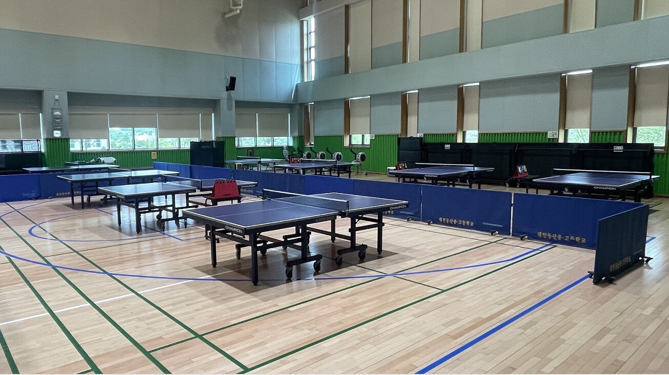 본문 이미지 - 세종 장애인형 국민체육센터 1층 탁구장. / 뉴스1