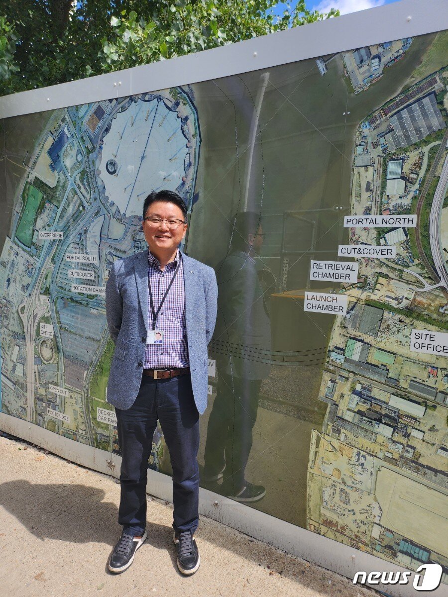 본문 이미지 - 박명은 SK에코플랜트 영국 현지사무소 소장. ⓒ News1 전준우 기자