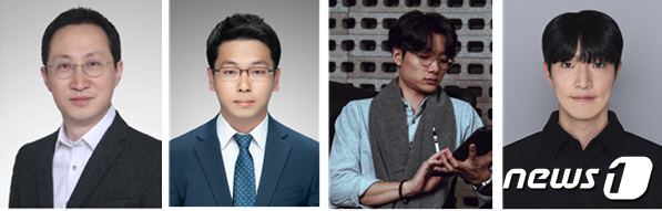 본문 이미지 - 왼쪽부터 조정호 연세대 교수, 강주훈 성균관대 교수, 권용현 연세대 연구원, 김지현 성균관대 연구원