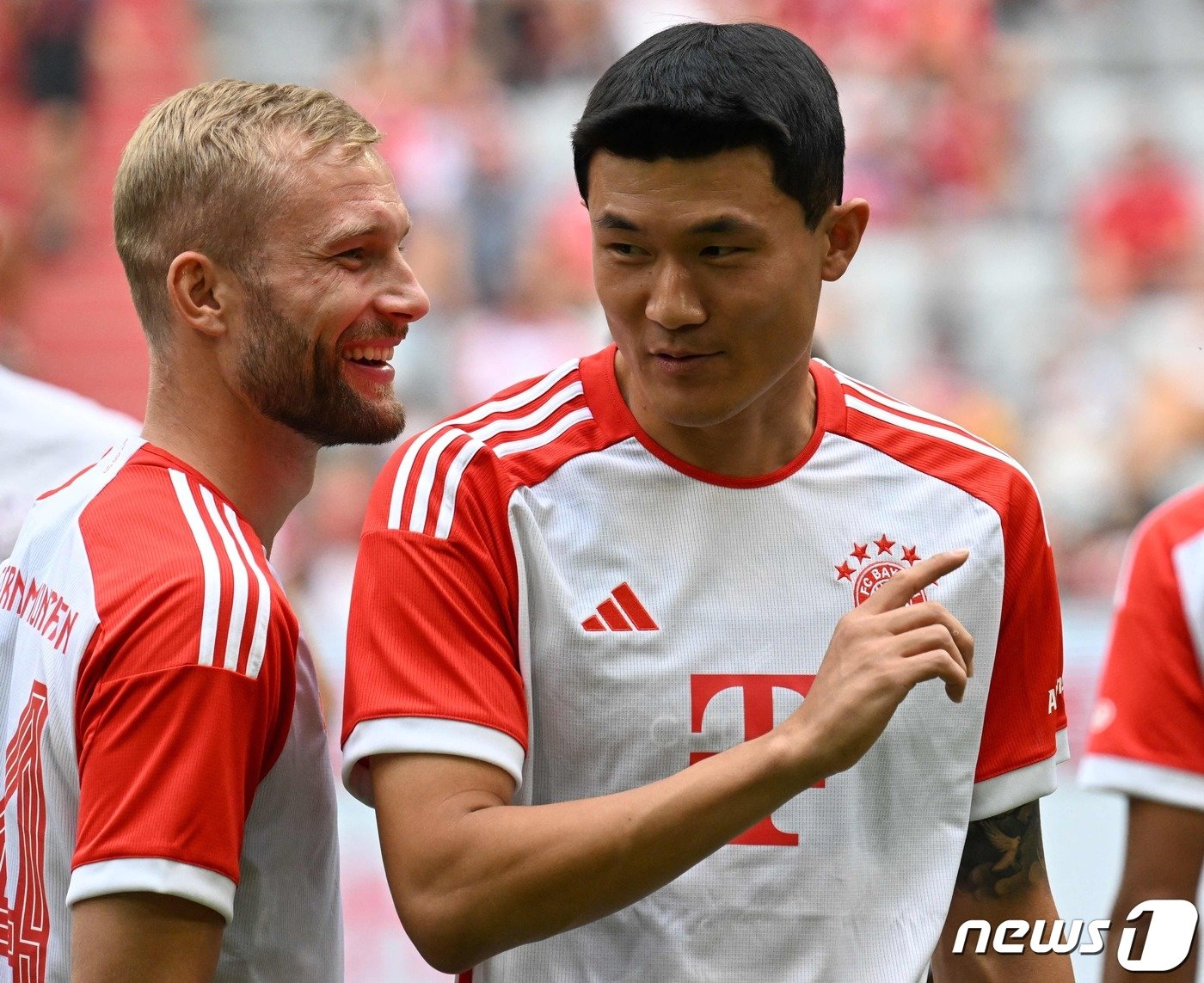 본문 이미지 - 바이에른 뮌헨의 김민재. ⓒ AFP=뉴스1 